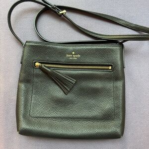 Kate Spade Black Leather Crossbody Bag